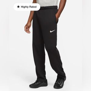 Nike Dri-fit men’s training pants. Black. Large. Good used condition. SFPF home
